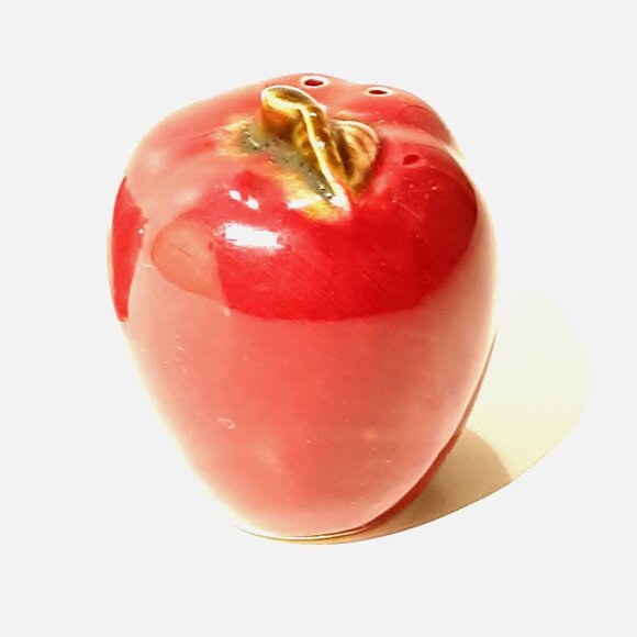 Vintage Apple Salt Pepper Ceramic Shakers - Picture 3 of 6